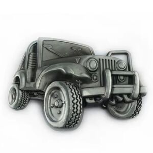 New Jeep Silver Unisex belt buckle